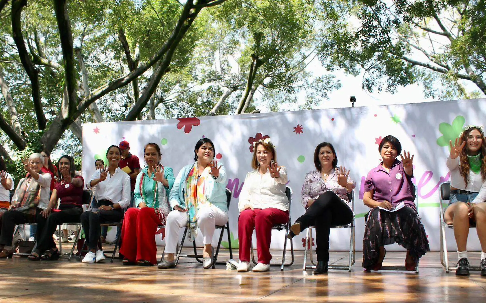 AGUS-F9J En el municipio de Temixco, Margarita González Sarabia  encabeza el evento, Es tiempo de las mujeres (1)